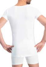 Load image into Gallery viewer, NOSHIRT dry - deep V - wit - achterkant