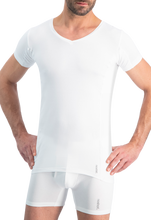 Load image into Gallery viewer, NOSHIRT dry - regular V - wit