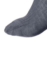 Load image into Gallery viewer, NOSOCKS long - lichtgrijs - tenen