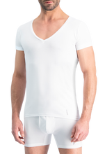 Load image into Gallery viewer, NOSHIRT performance - deep V - wit