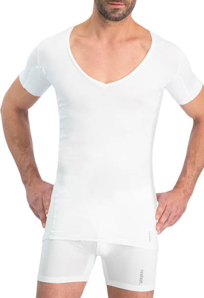 NOSHIRT dry - deep V - wit